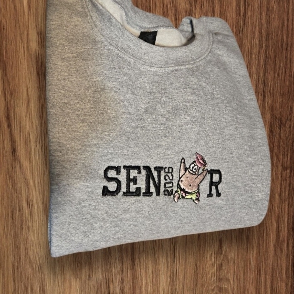 Gildan Gray Crewneck Sweater